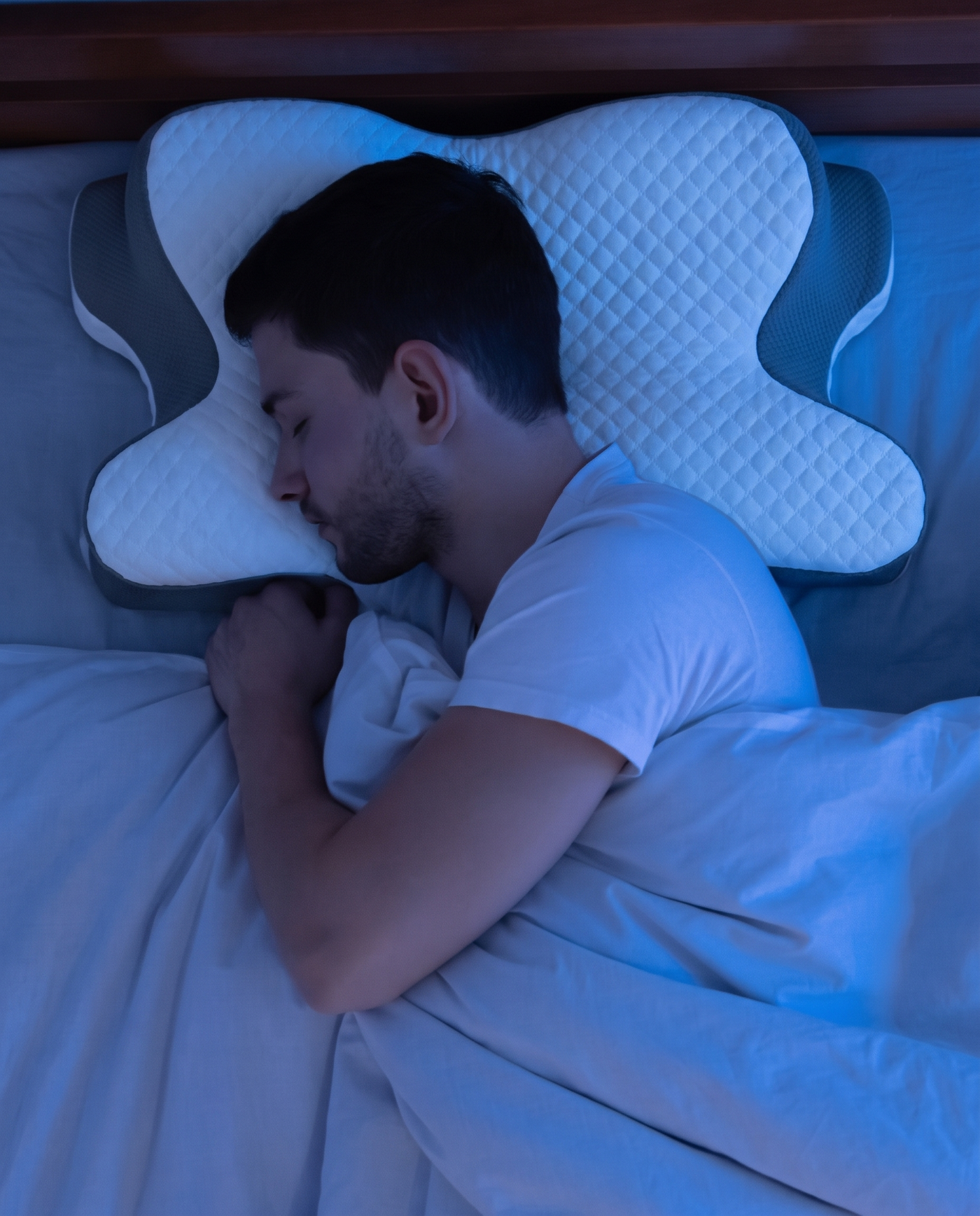 Noozi ergonomisches Nackenkissen Stützzonen